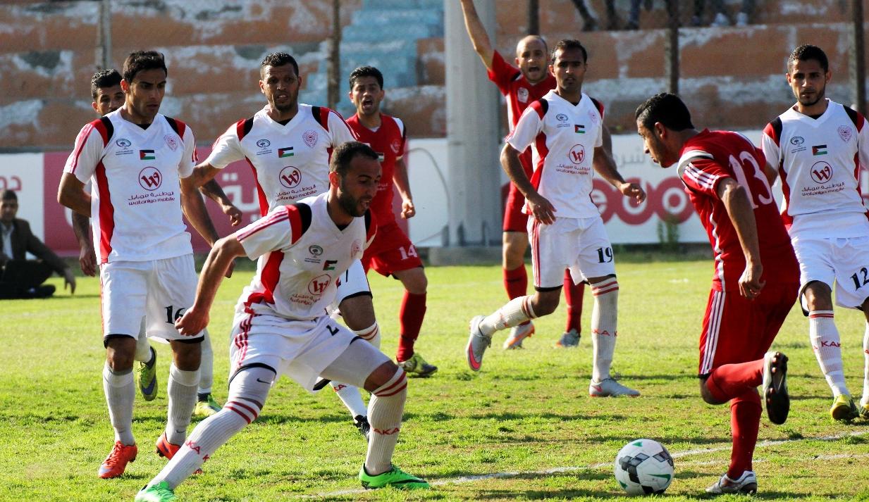 غزة الرياضي يفوز على خان يونس بدوري الوطنية موبايل