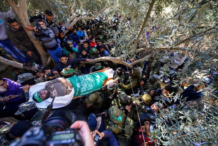 صور جنازة الشهيدين أحمد حيدر الزهار وفؤاد عاشور أبو عطيوي