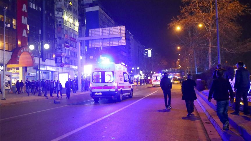 34 قتيلاً وعشرات الجرحى بتفجير سيارة مفخخة بأنقرة