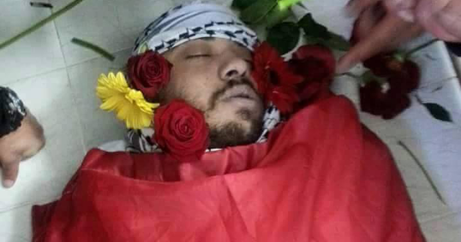 جماهير قلنديا تشيّع الشهيد ناهد مطير