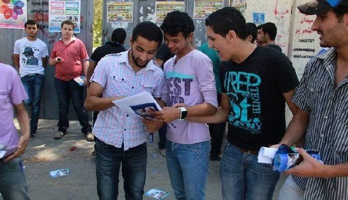 احتجاجات لطلبة التوجيهي بجنين ضد قرارات الوزارة بعد الإضراب