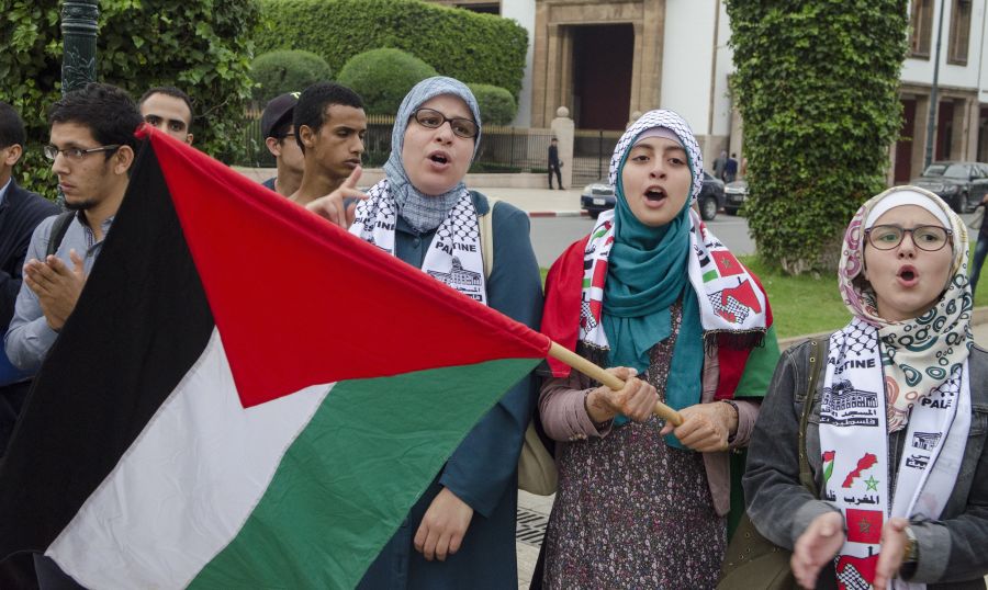 دور الطالبة المغربية في قضايا الأمة ..القضية الفلسطينية نموذجا