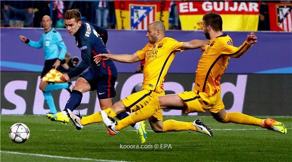 خروج مهين للبرشا من دوري الأبطال