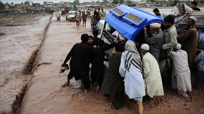 ارتفاع وفيات الأمطار الغزيرة في باكستان إلى 212 شخصا