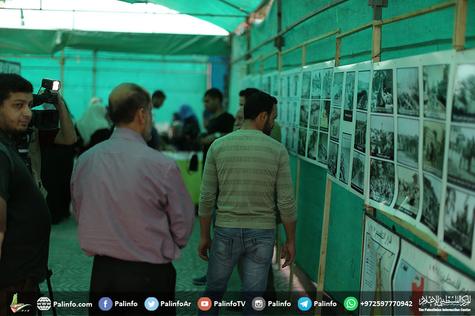شاهد على النكبة.. معرض تقيمه دائرة اللاجئين في حماس