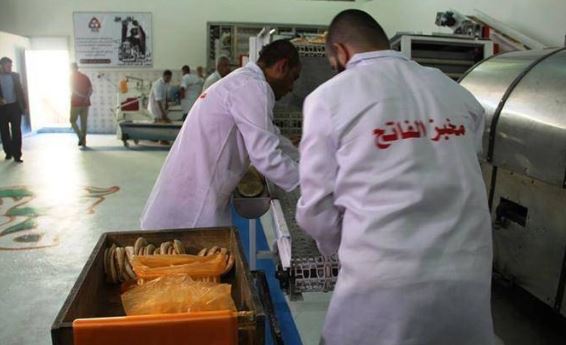 مركز إصلاح دير البلح يفتتح مخبز الفاتح للنزلاء