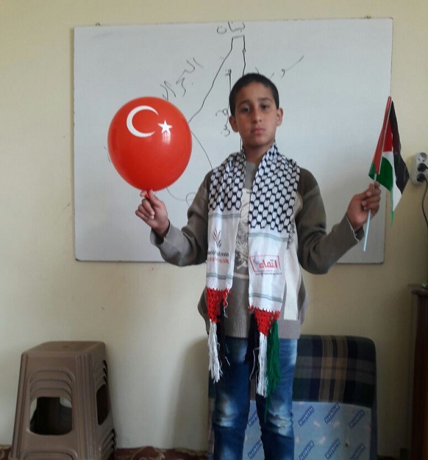 أطفال فلسطين في كيلس يشاركون في حملة انتماء 2016