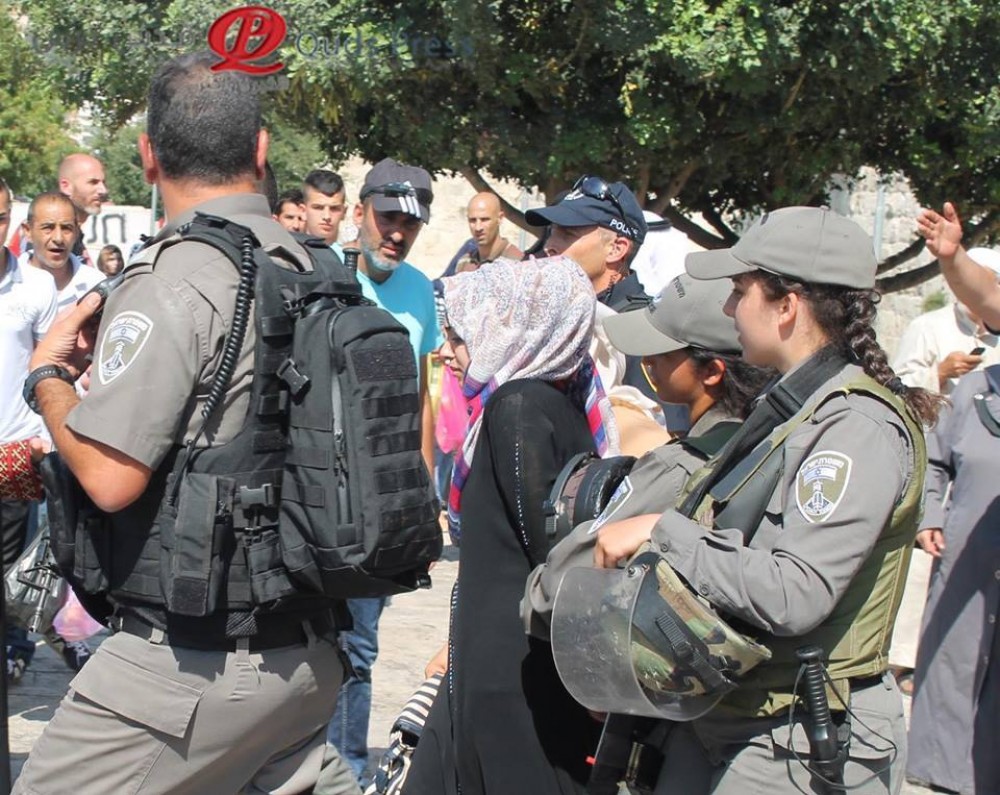 الاحتلال يعتقل فتاة فلسطينية أثناء محاكمة شقيقها