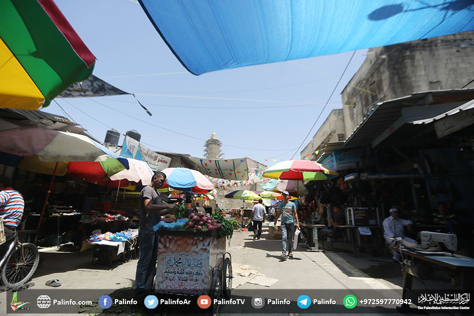 الزاوية.. سوق في غزة من عبق التاريخ