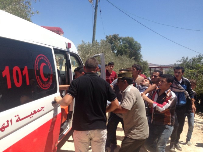 إصابة عامل فلسطيني برصاص الاحتلال شرق بيت لحم
