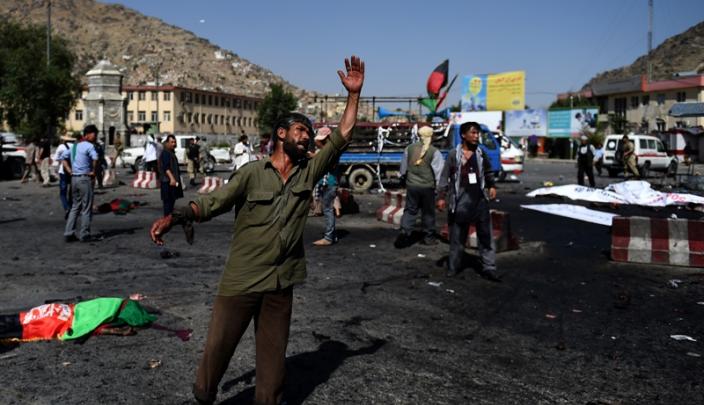 مقتل 80 وإصابة 200 في تفجير انتحاري استهدف تظاهرة بكابول