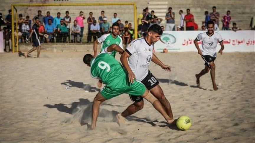 الصداقة يتوّج بلقب أول بطولة للكرة الشاطئية في غزة