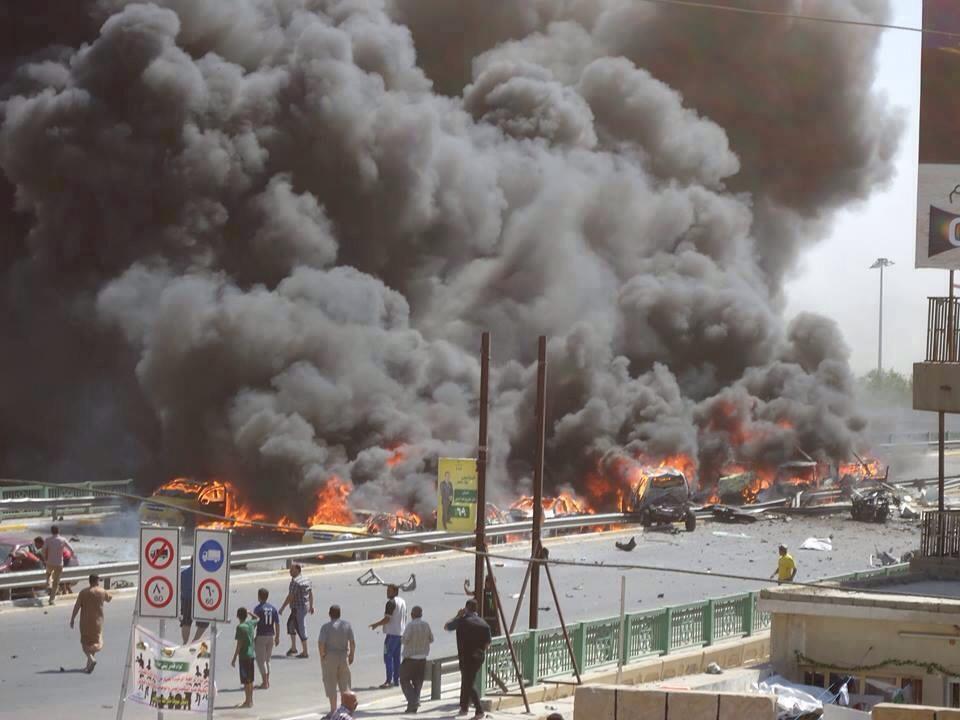 130 قتيلاً في تفجير سيارة مفخخة وسط بغداد