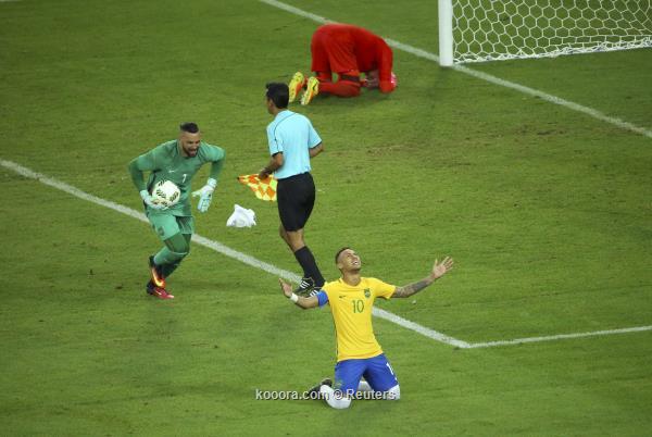 البرازيل تحرز الذهبية الأولى بكرة القدم للرجال