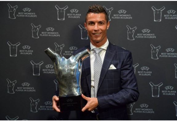 كريستيانو رونالدو أفضل لاعب في أوروبا