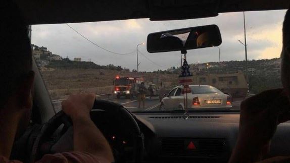 الاحتلال يحتجز المواطنين على مدخل الجامعة الأمريكية بجنين