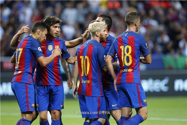 ​​برشلونة يتلاعب بليستر سيتي في كأس الأبطال