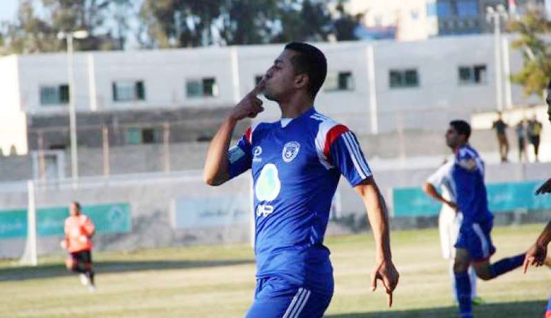 غزة الرياضي يضم المهاجم إسماعيل أبو دان