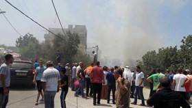 أم الفحم.. إصابة 25 فلسطينيا بتحطم طائرة استطلاع صهيونية