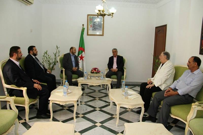 وفد حركة حماس يختتم زيارته للجزائر