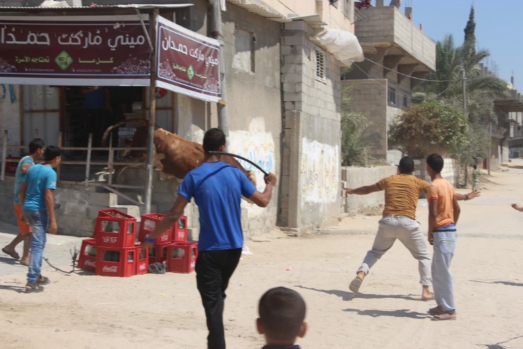 أجواء عيد الأضحى حاضرة في أسواق خان يونس