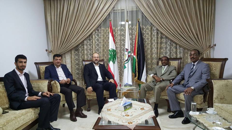 حماس في لبنان تلتقي وفدًا من السفارة السودانية ببيروت