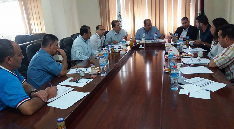 اجتماع اللجنة التحضيرية لتطوير الرياضة الفلسطينية بغزة