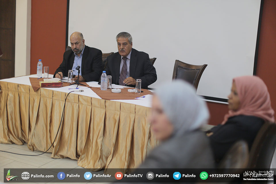 ورشة بغزة بعنوان مسارات المستقبل الفتحاوي في ضوء التغيرات الإقليمية