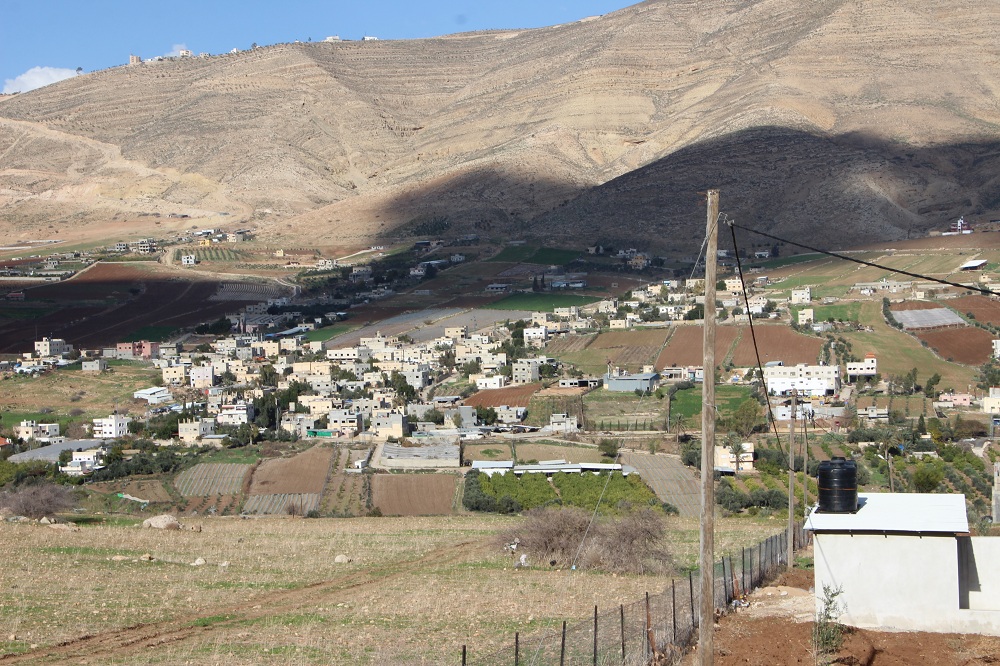 الأخضر يطغى على مناطق الأغوار الوسطى شمال شرق نابلس