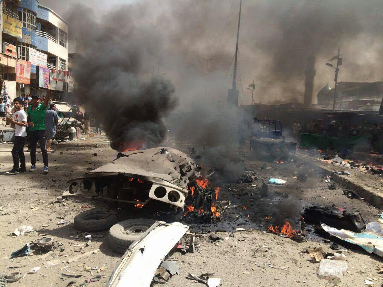 حماس تدين التفجير المزدوج وسط بغداد