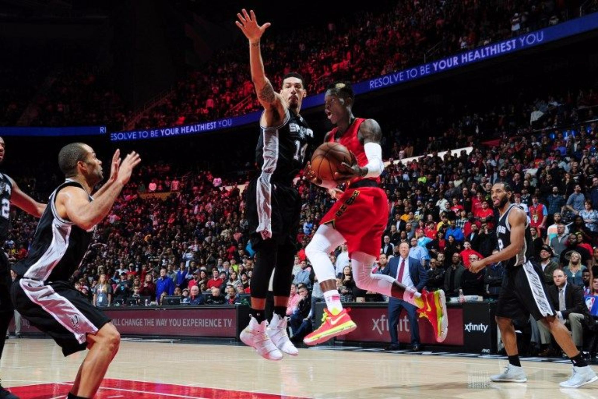 NBA..خسارة سان أنطونيو سبيرز وفوز بورتلاند ترايل بلايزرز
