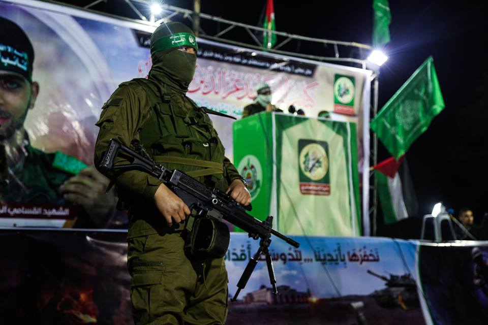 القسام ينظم حفل تأبين للشهيد الأغا جنوب قطاع غزة