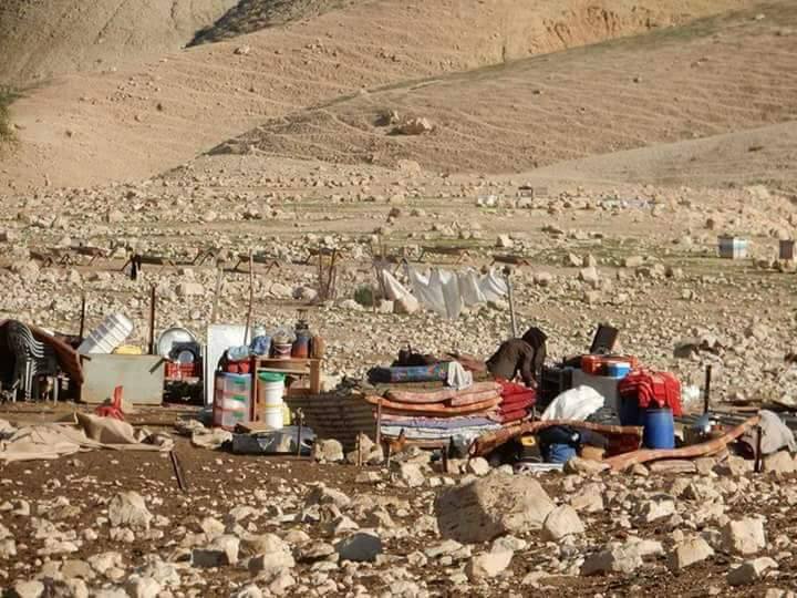 الاحتلال يهدم بركسات في خربة كرزليه شرق نابلس
