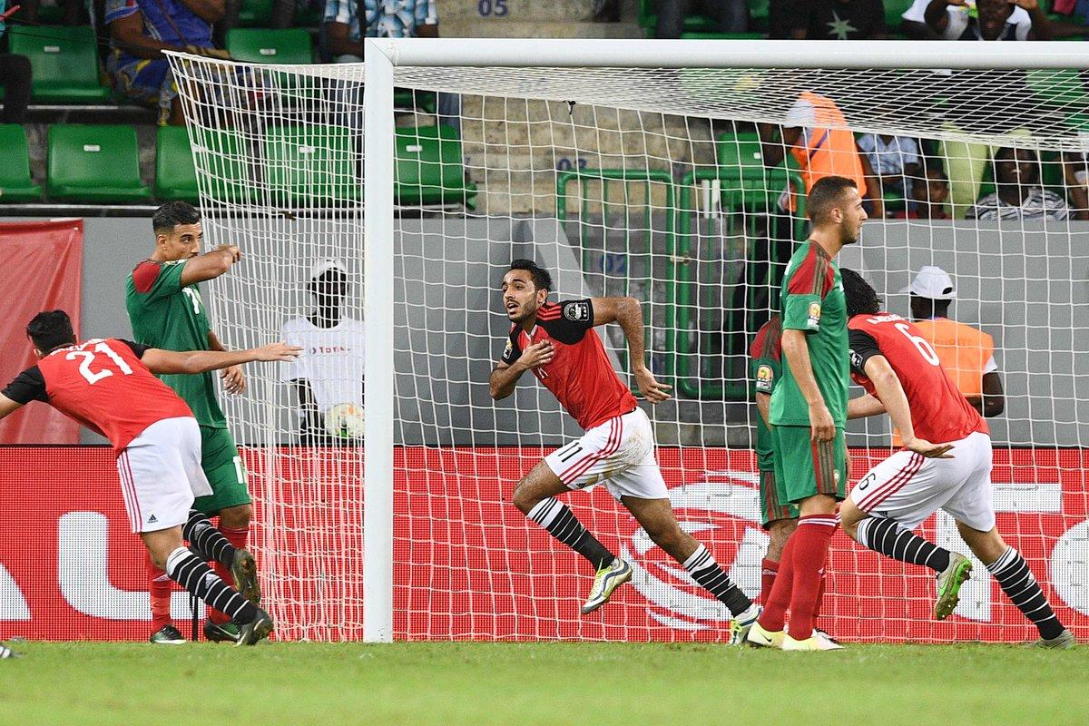 مصر تُروض أسود الأطلس وتبلغ نصف نهائي كأس أمم أفريقيا