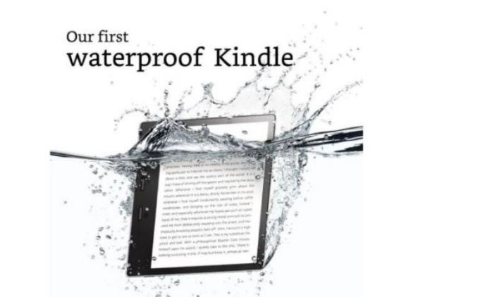 أمازون تطرح قارئا إلكترونيا مقاوما للماء