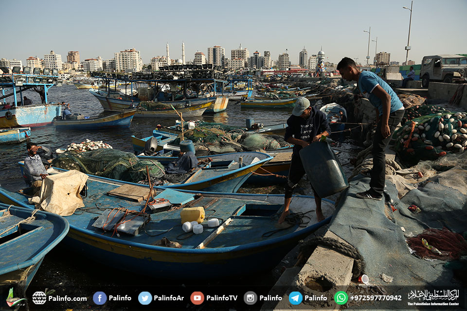 الاحتلال يعيد توسيع مساحة الصيد البحري في غزة إلى 15 ميلا