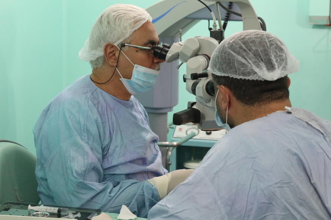 نجاح عمليات زراعة قرنية في غزة