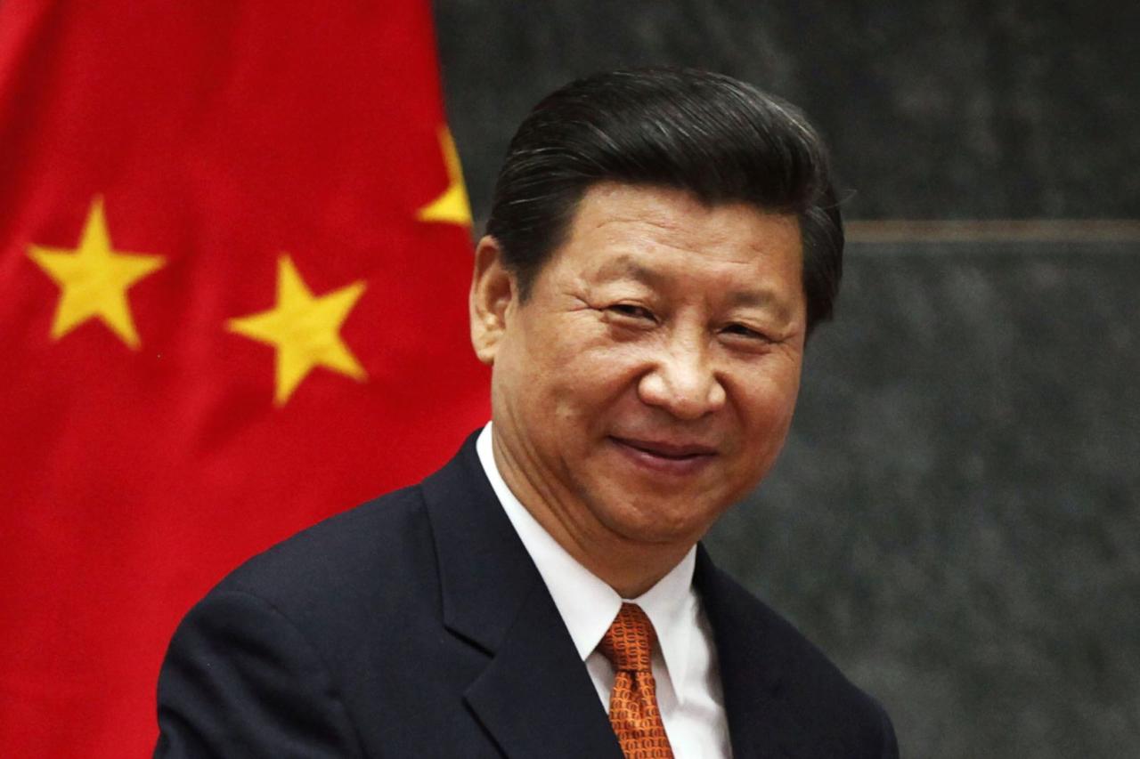 الرئيس الصيني يدعو لإعادة التوحد مع تايوان سلميا