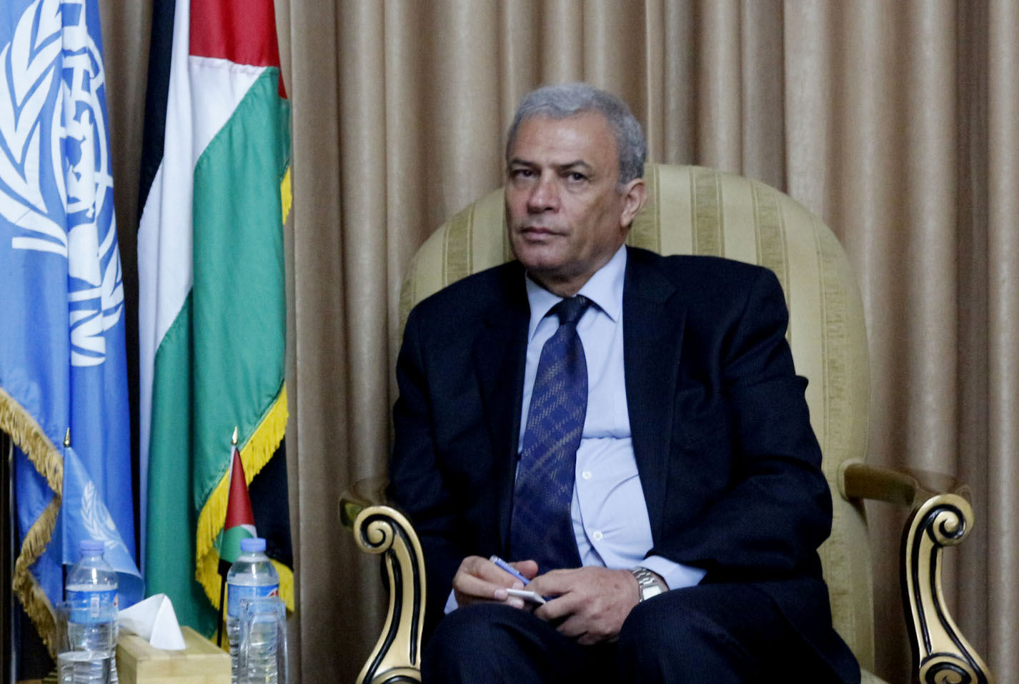 زياد أبو عمرو يصل غزة لأول مرة منذ تشكيل الحكومة الجديدة