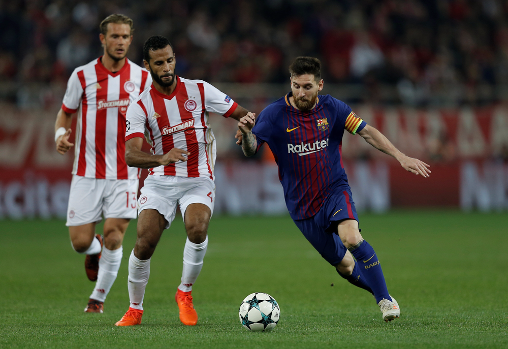 برشلونة يضمن تأهله لثمن نهائي دوري الأبطال رغم تعادله مع أولمبياكوس