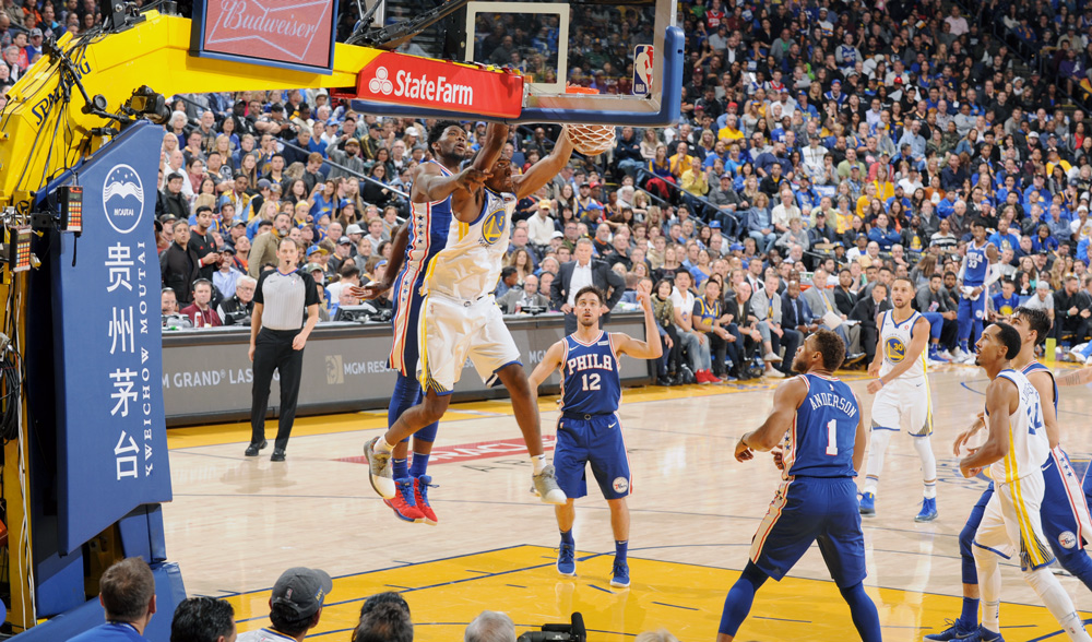 NBA .. غولدن ستايت يسحق فيلادلفيا سفنتي