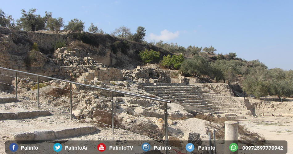 الاحتلال يزرع متفجرات بموقع أثريّ في سبسطية