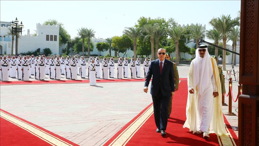 أردوغان في قطر