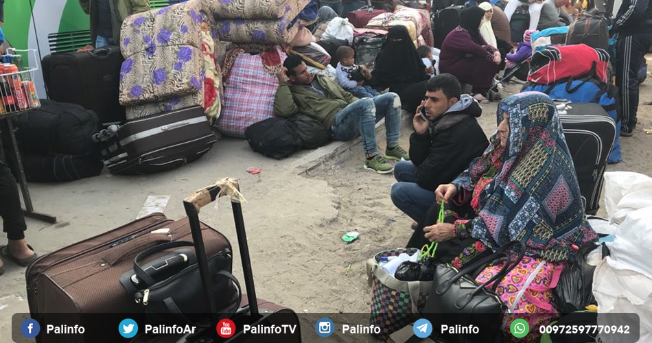 مصر تفتح معبر رفح من اليوم وحتى الجمعة