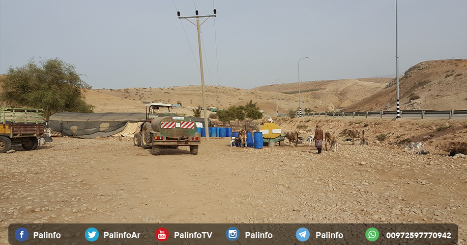 في مناطق ج.. الاحتلال يحرم المزارعين خيرات آبار مياه الأمطار