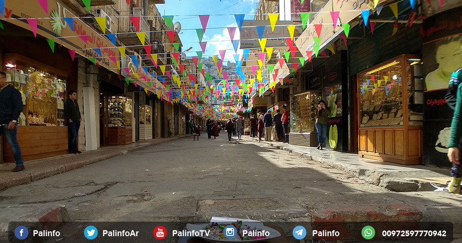 أجواء عيد المولد النبوي في نابلس