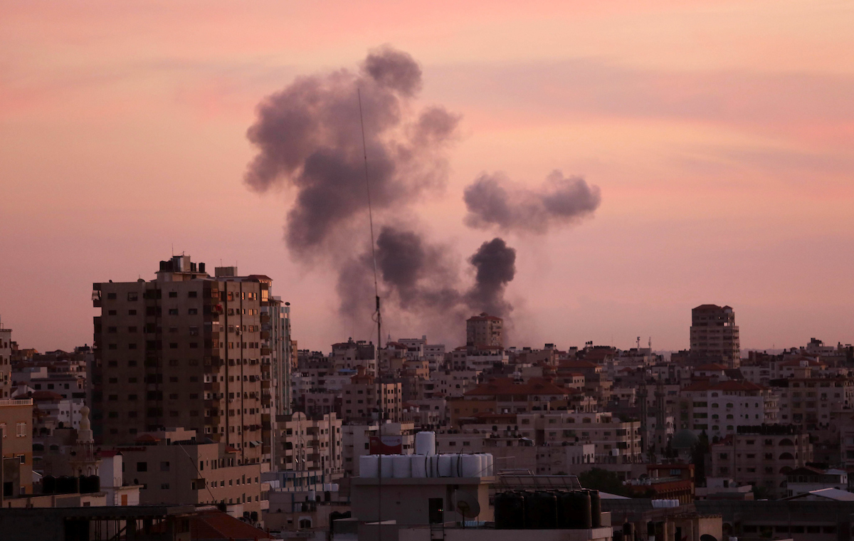 15 إصابة في قصف صهيوني على غزة
