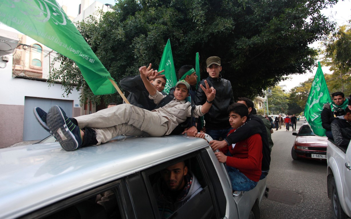 أجواء انطلاقة حماس 30 بغزة