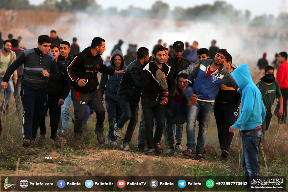 الأورومتوسطي يوثق قتل إسرائيل شابًا على حدود غزة بدم بارد