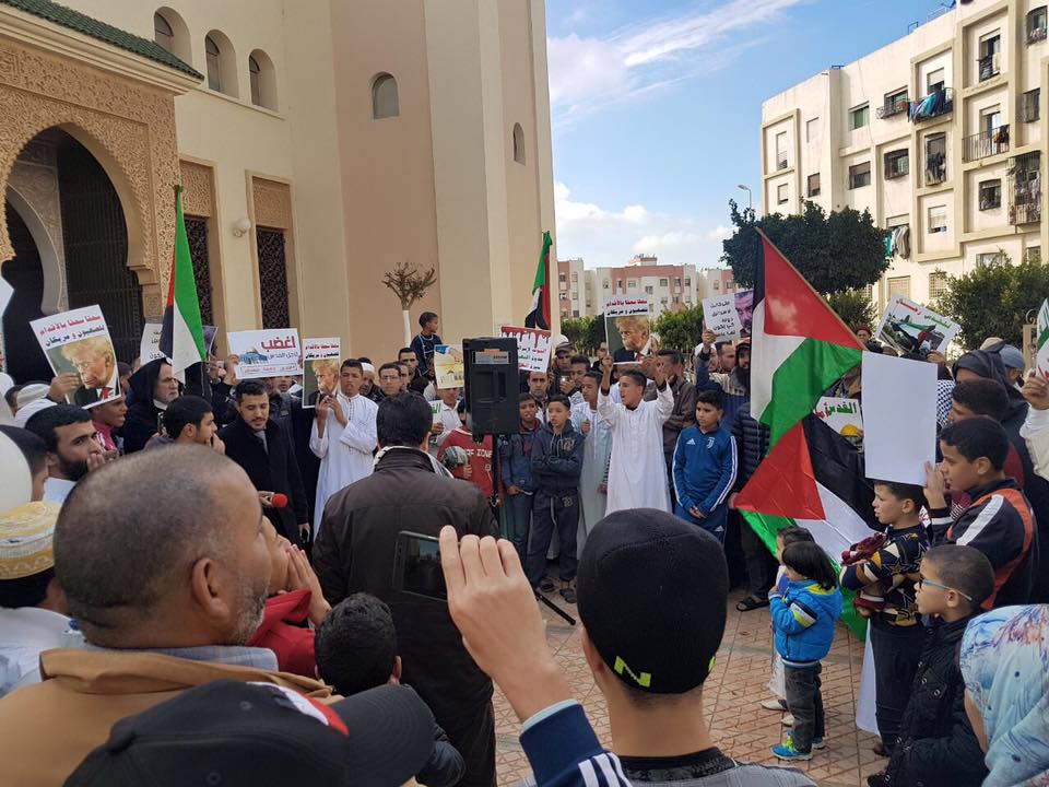 الائتلاف المغربي يدعو لمسيرة شعبية نصرةً لفلسطين